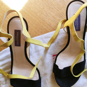 PUCCI Suede Platform Wedge